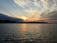 Закат солнца в Астраханской области